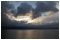 July 2008: A gorgeous sunset in the Scottish Highlands, as photographed across the Firth Of Clyde